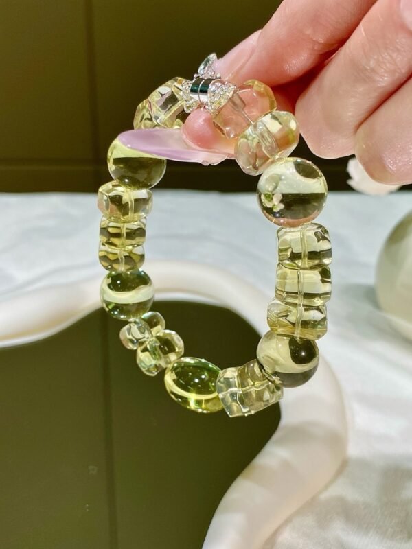 Citrine Bubble Bracelet NO. 0819