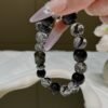 Black Gold Rutile Freeform Bracelet NO. 0823