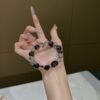 Black Gold Rutile Freeform Bracelet NO. 0823