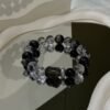 Black Gold Rutile Freeform Bracelet NO. 0823