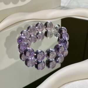 hc-0824-8b6475a8c1fdef63950b460405b2ff8e.jpg Amethyst Bubble Bracelet NO. 0824