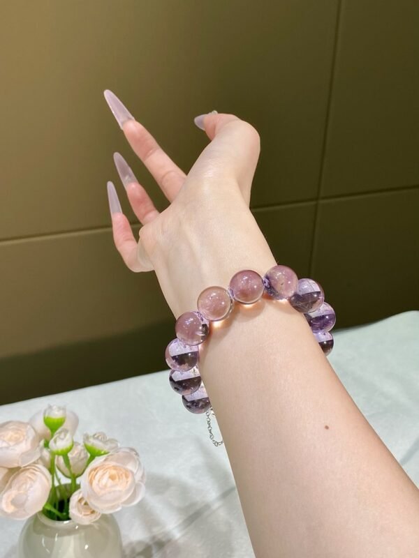 hc-0824-8ee08afb478d1bd982f0f50fb2267ca2.jpg Amethyst Bubble Bracelet NO. 0824