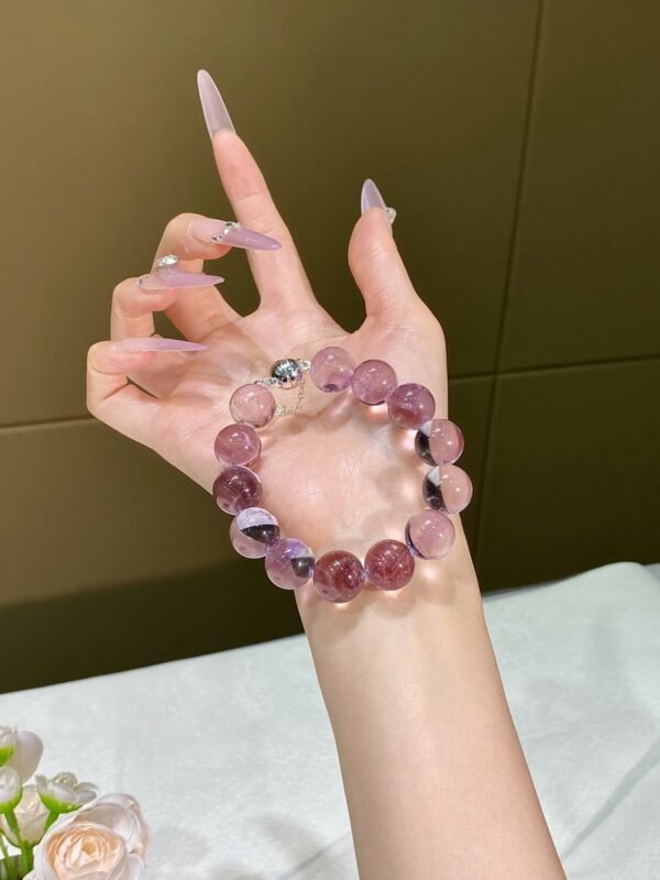 hc-0824-a69def02d1e6040121d523501e74cc26.jpg Amethyst Bubble Bracelet NO. 0824
