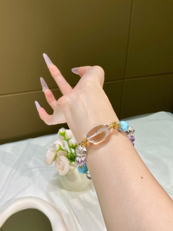 hc-0833-7815b99c96d35d44fb831f0e76bfcc17.jpg Larimar Bracelet NO. 0833