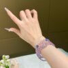 hc-0838-c812e714a04a125704ccd053b8b50b70.jpg Crystal Sugar-Cube Bracelet NO. 0838