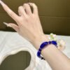 Lapis Lazuli Bangle Bracelet NO. 0840