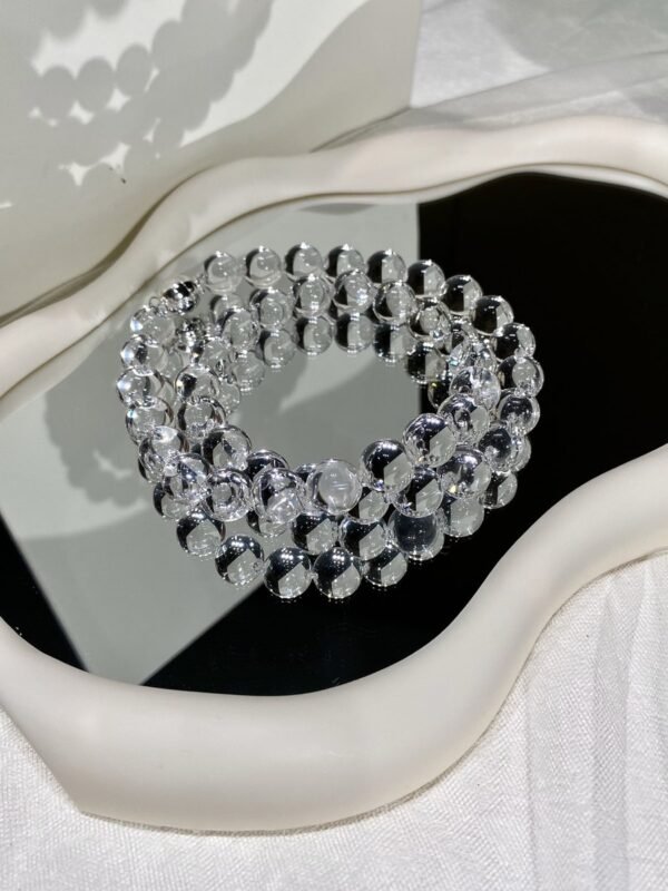 hc-0847-6d6316397b0021a3f44fbd88ffba9dd8.jpg Clear Quartz Bubble Necklace NO. 0847
