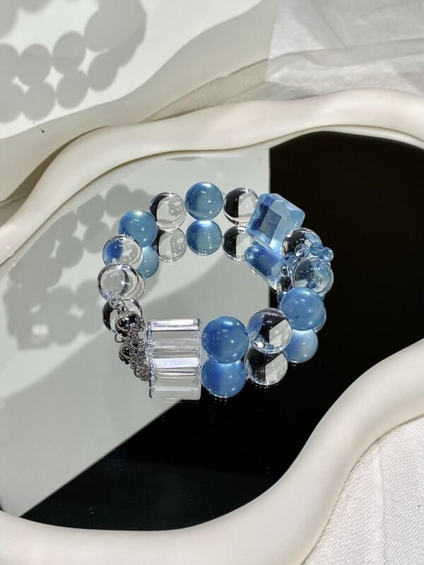hc-0848-7091c3cf2f7737f4e9926ff4ff4c3859.jpg Clear Quartz Bubble Bracelet NO. 0848