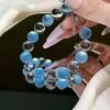 hc-0850-bf301dbfee35487d06363c0d3e8a5b33.jpg Clear Quartz Bubble Bracelet NO. 0850