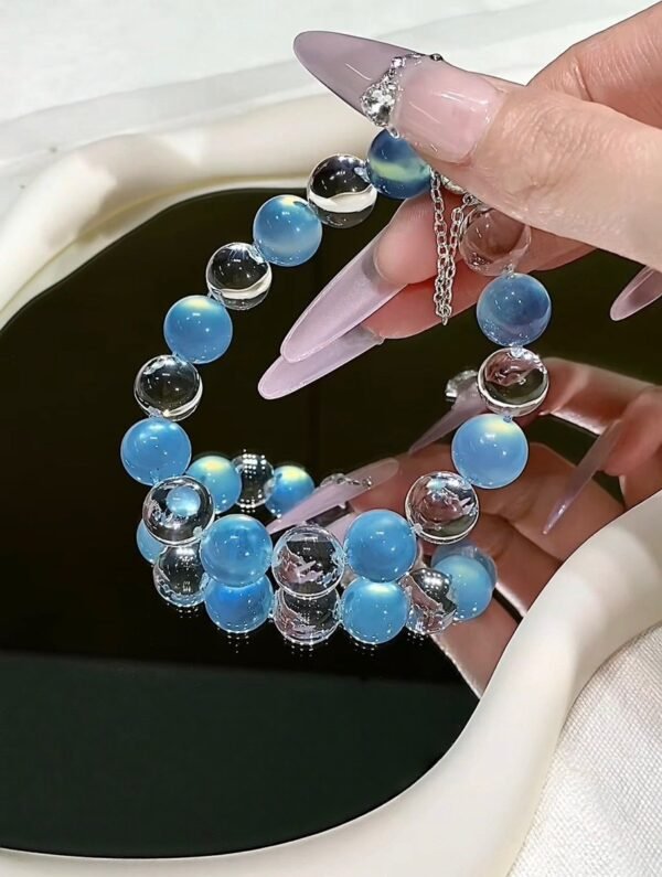 hc-0850-bf301dbfee35487d06363c0d3e8a5b33.jpg Clear Quartz Bubble Bracelet NO. 0850