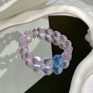 Rose Quartz Candy Bracelet NO. 0851
