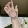 hc-0860-be85adb4f2ba4ef6edb2db81181d032d.jpg Clear Quartz Candy Bracelet NO. 0860