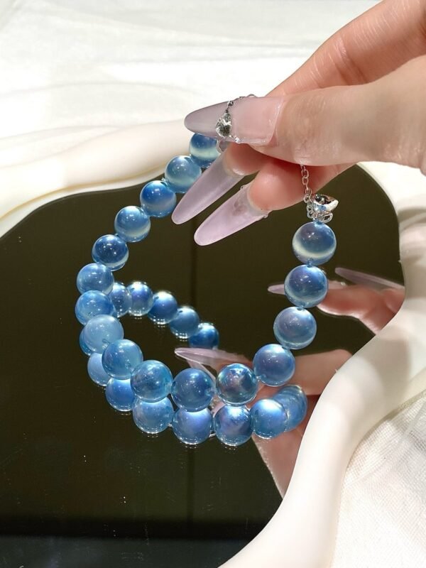 Aquamarine Bubble Bracelet NO. 0862