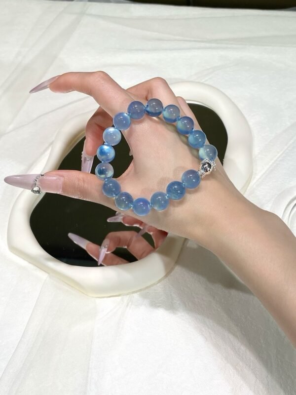 Aquamarine Bubble Bracelet NO. 0862
