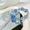 hc-0866-545dc5cc377094ec30473a8b17ccaf8d.jpg Aquamarine Sugar-Cube Bracelet NO. 0866