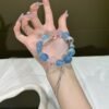 hc-0866-823defe1cd2d137bfc3f82aad8759780.jpg Aquamarine Sugar-Cube Bracelet NO. 0866