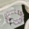 hc-0867-8cd87f5136820e16de65fb47f5e84b83.jpg Rose Quartz Candy Bracelet NO. 0867