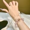 hc-0867-a96f53372ae9c1634e324534d988c4b7.jpg Rose Quartz Candy Bracelet NO. 0867