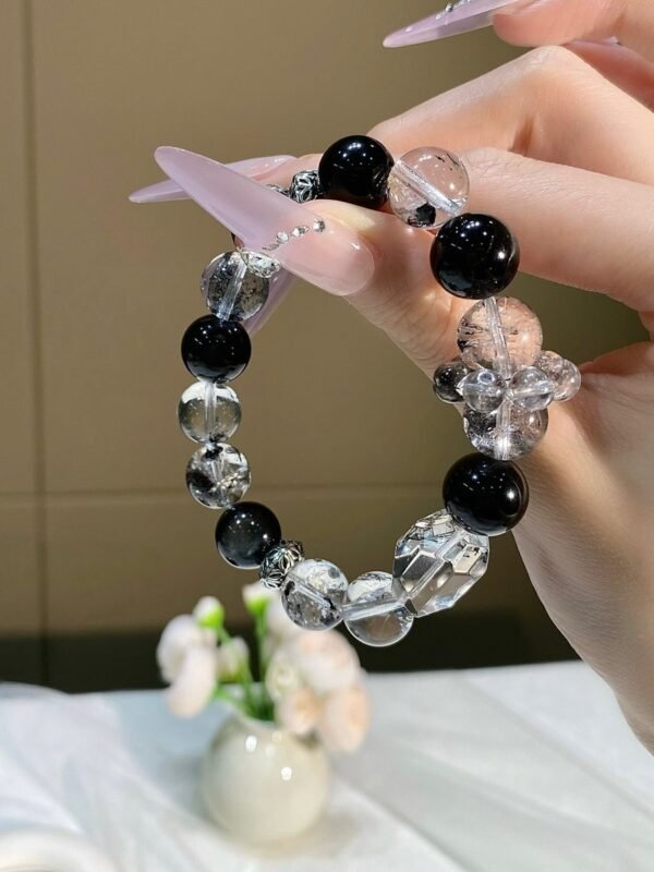 Rutilated Quartz Bracelet NO. 0870