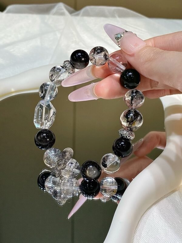 Rutilated Quartz Bracelet NO. 0870