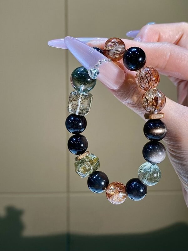 hc-0871-397ed7bdeda7209a0717d38d93651a2e.jpg Phantom Quartz Sugar-Cube Bracelet NO. 0871