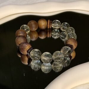 Rutilated Quartz Bracelet NO. 0875