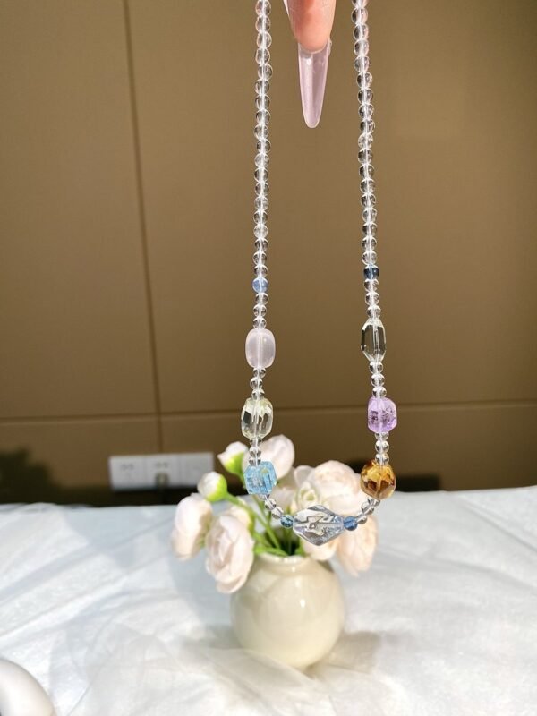 hc-0878-74dbbe1544020f2560e886109d2d22a8.jpg Clear Quartz Freeform Necklace NO. 0878