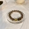 Smoky Quartz Barrel Bracelet NO. 0884