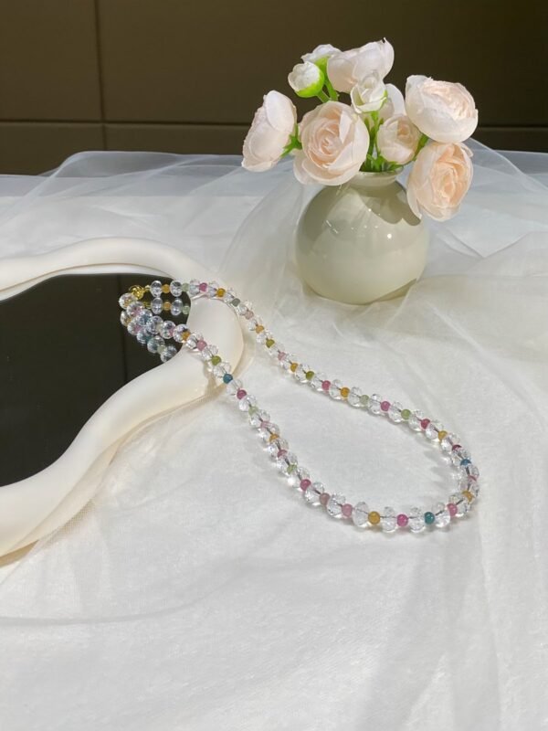 Clear Quartz Faceted Bracelet NO. 0898
