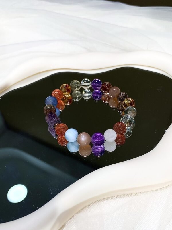 Golden Sunstone Bracelet with Pixiu NO. 0901