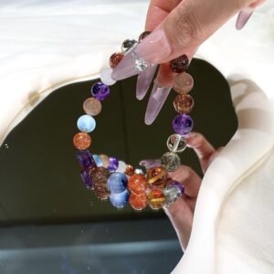 Golden Sunstone Bracelet with Pixiu NO. 0901