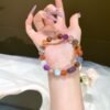 Golden Sunstone Bracelet with Pixiu NO. 0901