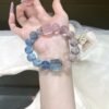 Aquamarine Sugar-Cube Bracelet NO. 0903