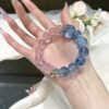 Aquamarine Sugar-Cube Bracelet NO. 0903