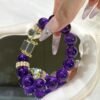 Amethyst Sugar-Cube Bracelet NO. 0906