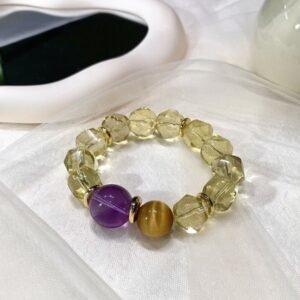 Citrine Faceted Bracelet NO. 0907