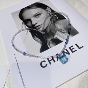 Clear Quartz Sugar-Cube Bracelet NO. 0909