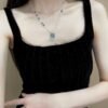 Clear Quartz Sugar-Cube Bracelet NO. 0909