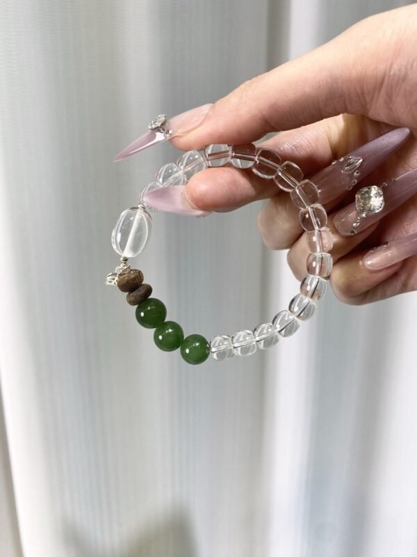 hc-0922-4e019f66c050e803e2e776c2793a76f5.jpg Clear Quartz Bracelet NO. 0922