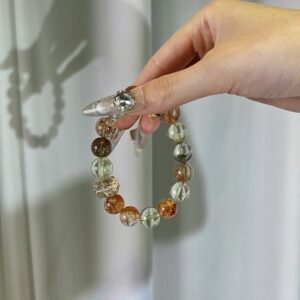 Black Gold Rutile Freeform Bracelet NO. 0926