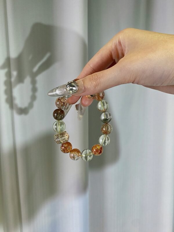 hc-0926-04295758251af44f65019955d2dac0b8.jpg Black Gold Rutile Freeform Bracelet NO. 0926