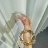 hc-0926-30d549a3ff2c198de66ce7618799065f.jpg Black Gold Rutile Freeform Bracelet NO. 0926