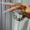 hc-0926-5a214b0d09e858f8c0186d356da5c448.jpg Black Gold Rutile Freeform Bracelet NO. 0926