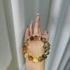 hc-0926-ca4261ef3687dc8352bd555a6a04bf7c.jpg Black Gold Rutile Freeform Bracelet NO. 0926