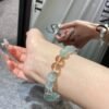 Fluorite Freeform Bracelet NO. 0927