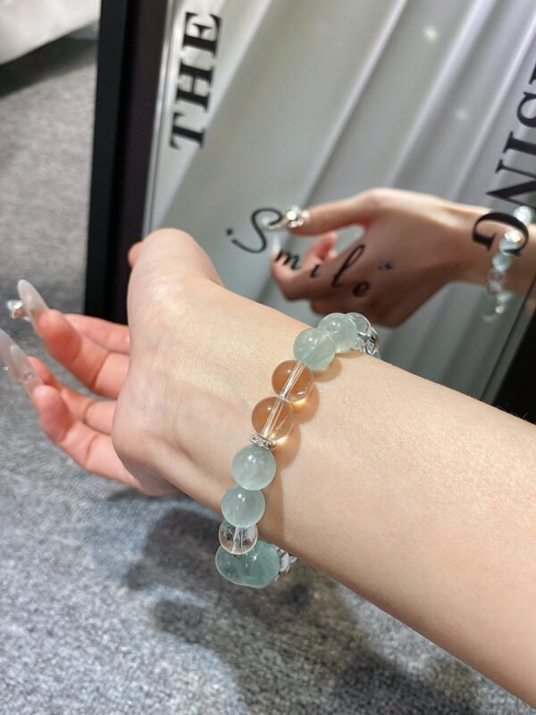Fluorite Freeform Bracelet NO. 0927