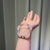 hc-0929-1af3fe8ef24918665df9fef2d85b85da.jpg Rose Quartz Faceted Bracelet NO. 0929
