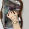 Clear Quartz Faceted Bracelet NO. 0934