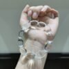 Clear Quartz Candy Bracelet NO. 0938