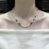 Lapis Lazuli Sugar-Cube Bracelet NO. 0946